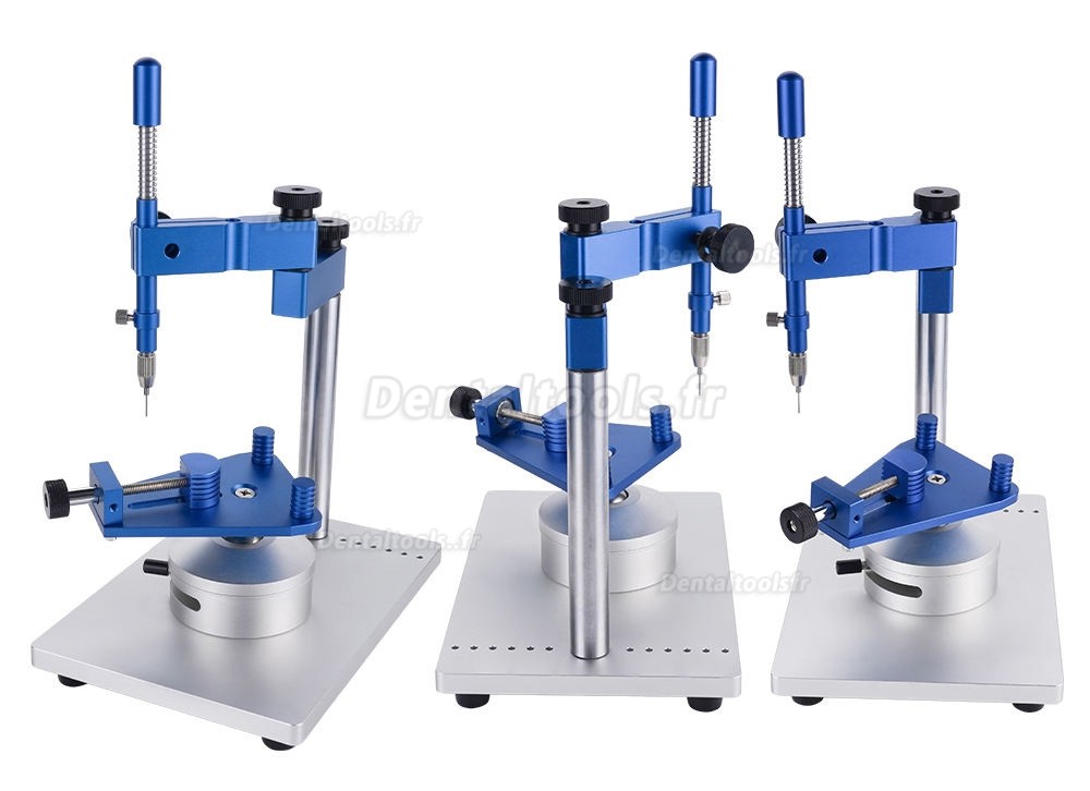 Srefo parall&eacute;liseur dentaire de laboratoire enti&egrave;rement r&eacute;glable en alliage d'aluminium